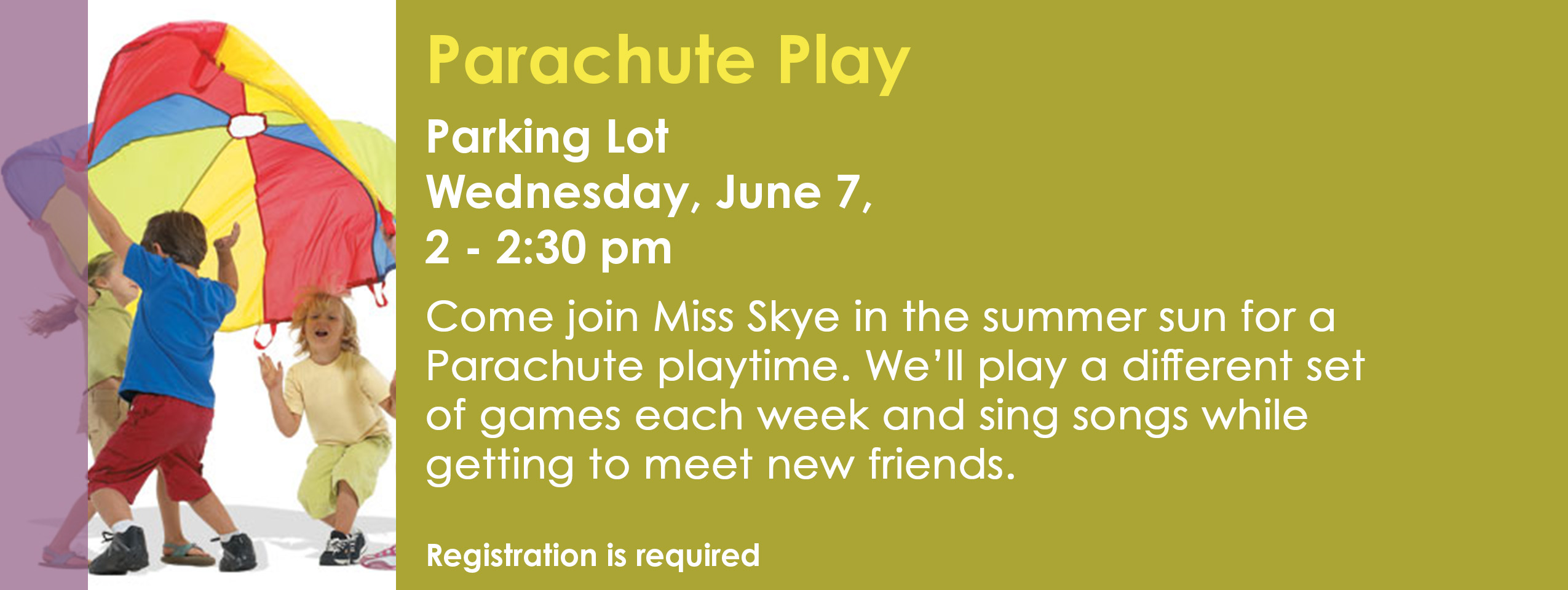 Parachute Play June 7